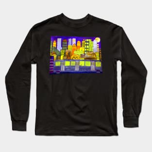 City Grooves Painting Long Sleeve T-Shirt